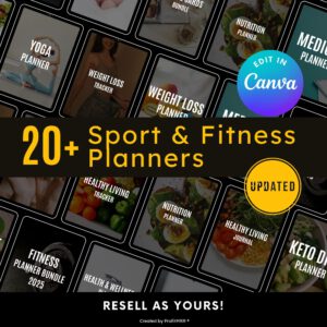 Fitness Planners Bundle