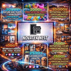 100,000+ Viral Reels Mega Bundle (PLR + MRR) | Editable Canva Templates for TikTok, Instagram & YouTube Shorts