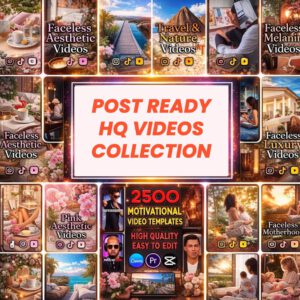 100,000+ Viral Reels Bundle | AI Animated Content Pack (PLR & MRR Rights)